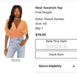 Free People Next Vacation Top